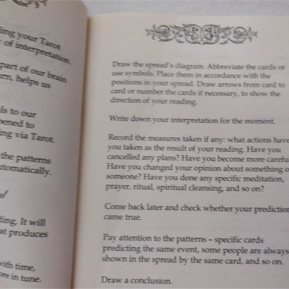 Tarot Journal Record Log Notebook 6"x9" 108 pages gifts - Picture 2 of 5